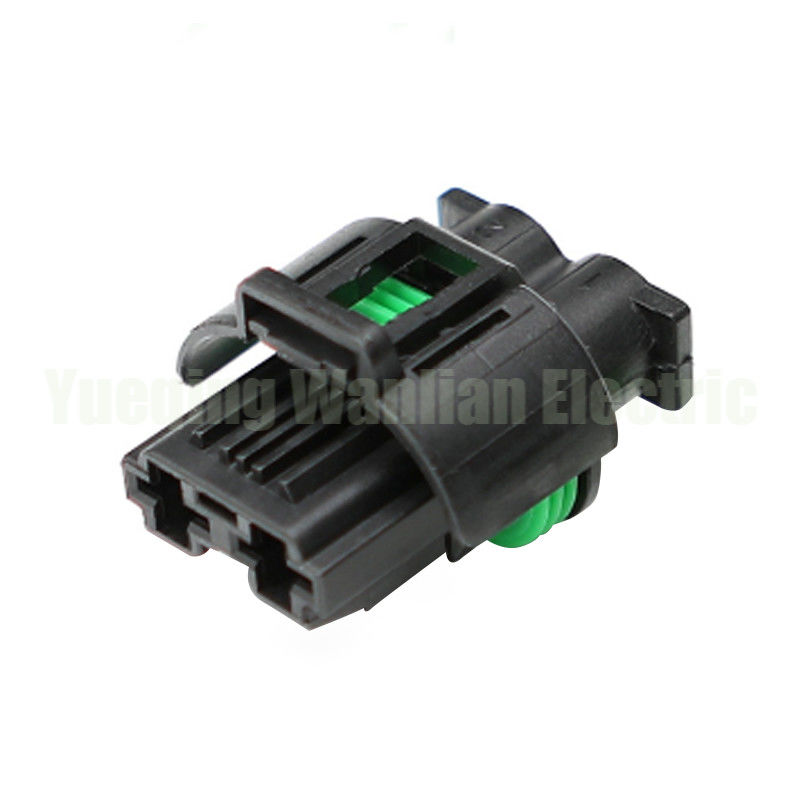 2 Pin 1544317-1 Αμαξοκίνητο Ανερόπλεκτο Μεγάλη ισχύς ρεύμα πλαστικό στεγαστικό σύνδεσμο Αμαξοκίνητο ανεμιστήρα κινητήρα καλωδίου πρίζας