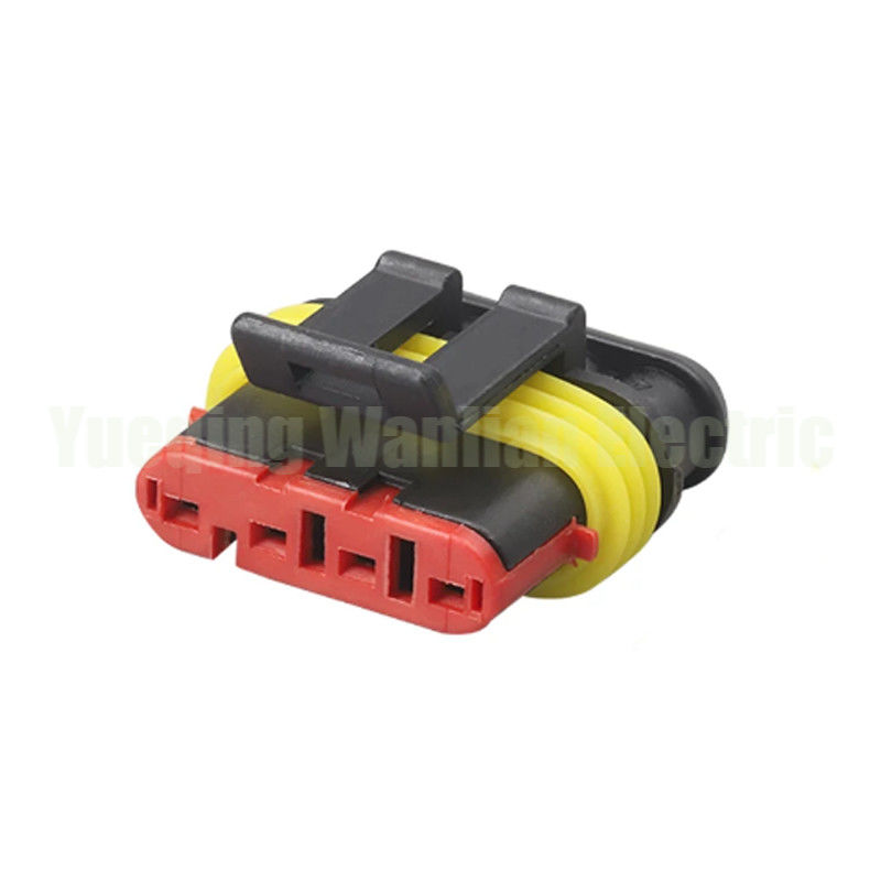 4 Pin 282088-1 Supersea Automotive Electric Connectors και σφραγισμένη αδιάβροχη αυτοκινητική πρίζα
