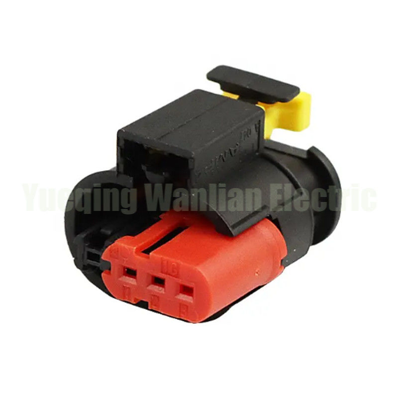 3 Pin 284426-1 284425-1 Αδιάβροχος συνδετήρας συρματόπλεγματος αυτοκινήτου / συνδετήρας τροχιάς ανάφλεξης