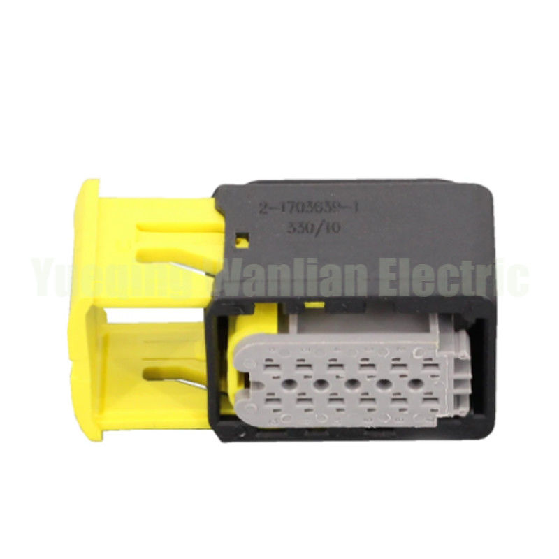 2-1703639-1 12 Pin HDSCS Connector Γυναικεία Αδιάβροχα ηλεκτρικά συνδέσμους αυτοκινήτων