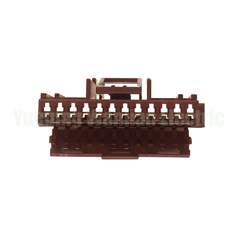 12 Pin 211PC122S1017 Γυναικεία Ανεμμηνοποιημένη σύνδεση Αυτοκινητό σύνδεσμο καφέ χρώμα FCI