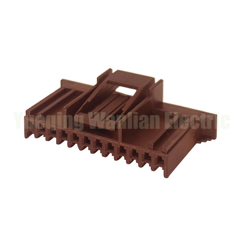 12 Pin 211PC122S1017 Γυναικεία Ανεμμηνοποιημένη σύνδεση Αυτοκινητό σύνδεσμο καφέ χρώμα FCI