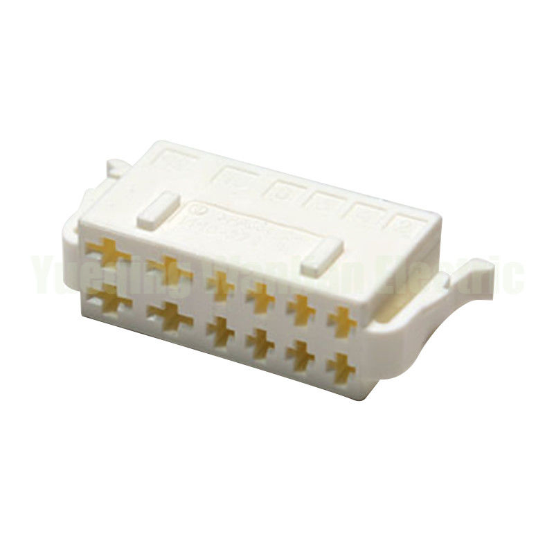 12 Pin 1118-3724500 Λευκός σύνδεσμος αυτοκινήτου θηλυκός σύνδεσμος