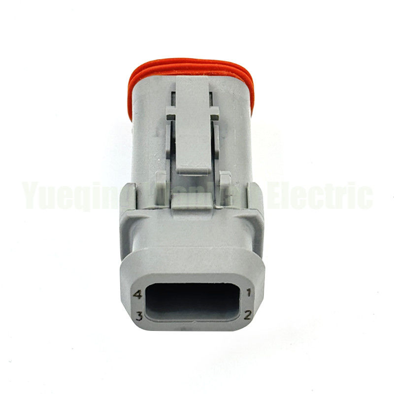 4 Way DT06-4S-E008 Deutsch DT Series Socket Plug Αυτοκινητοβιομηχανικός συνδετήρας