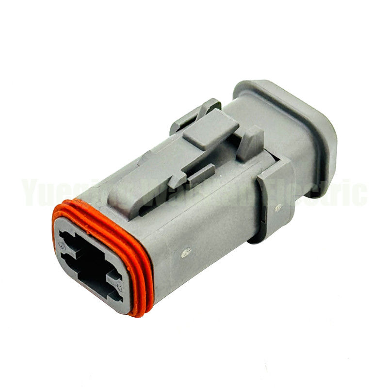 4 Way DT06-4S-E008 Deutsch DT Series Socket Plug Αυτοκινητοβιομηχανικός συνδετήρας