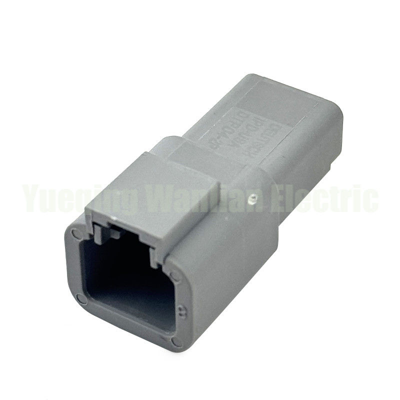 2 Πιν DTP04-2P ATP04-2P DEUTSCH DTP Γκρίζος σύνδεσμος δοχείου Αδιάβροχος ηλεκτρικός σύνδεσμος